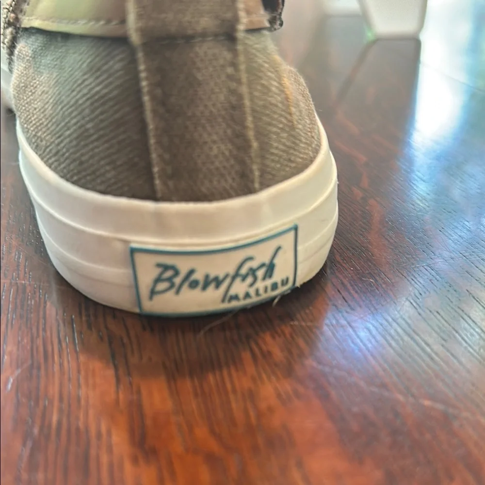 Blowfish Tan High-Top Sneakers